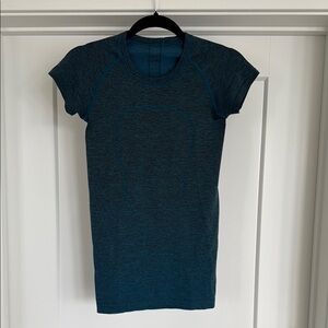 Lululemon Blue Swiftly Tech Tee